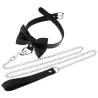 Joy Jewels Collier Laisse Bowy Slave Noir
